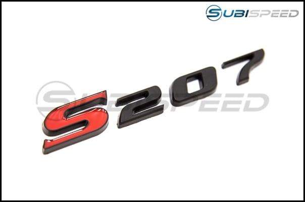 RSP S207 Emblem (Matte Black) - 2015-2021 Subaru WRX / STI